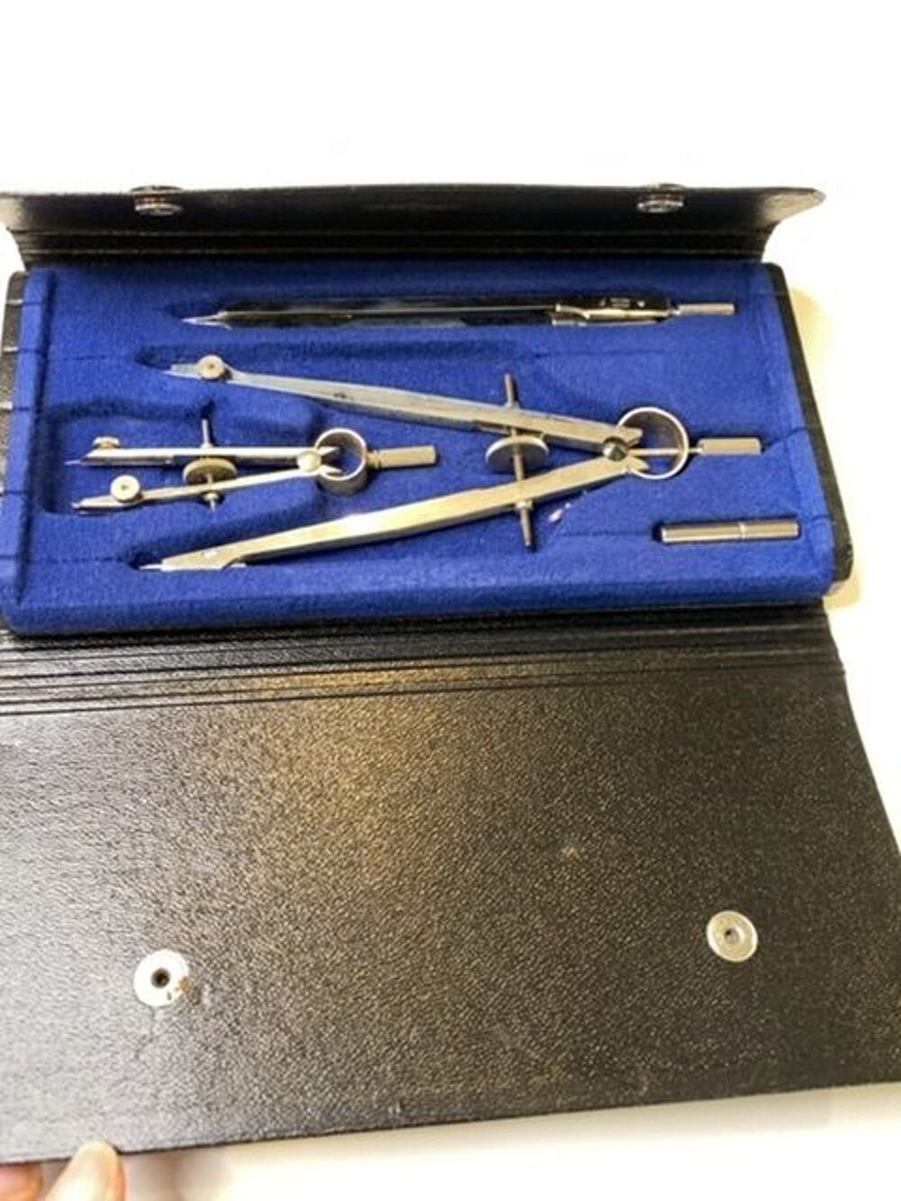 Vintage Dietzgen Drafting Kit 1285-3 Germany US Zone with Case